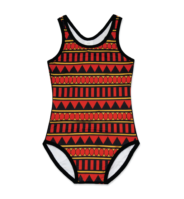 Maya girls' one piece Front_